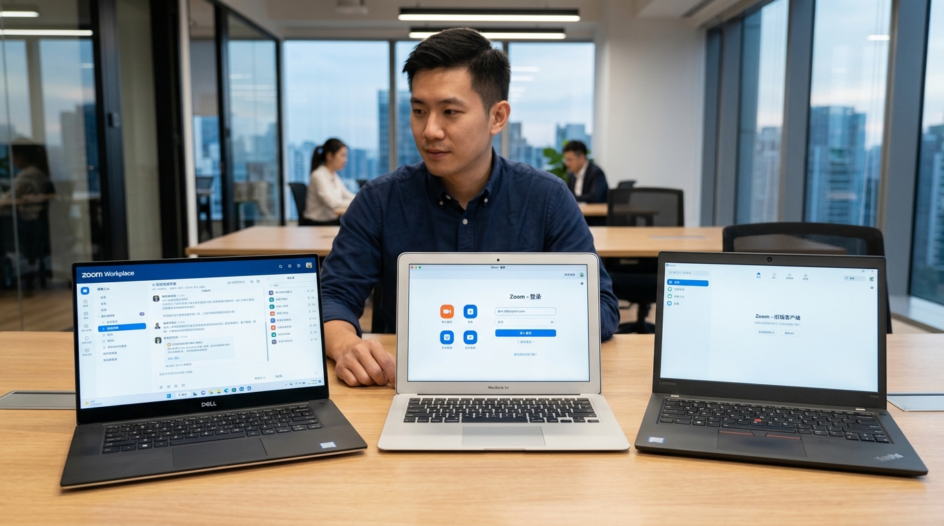 Zoom电脑版三种版本对比:Zoom Workplace、国际版与旧版客户端
