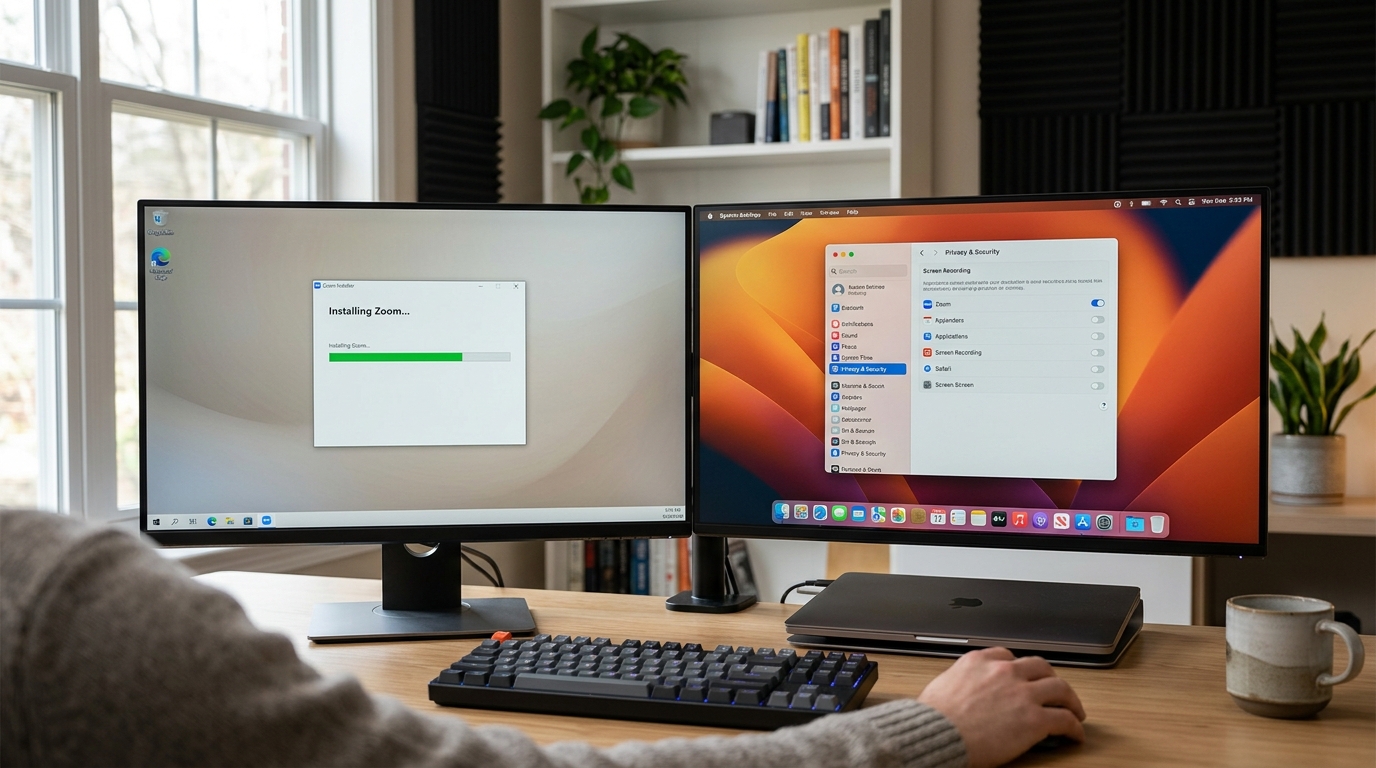 Windows和Mac安装zoom电脑版分步骤截图